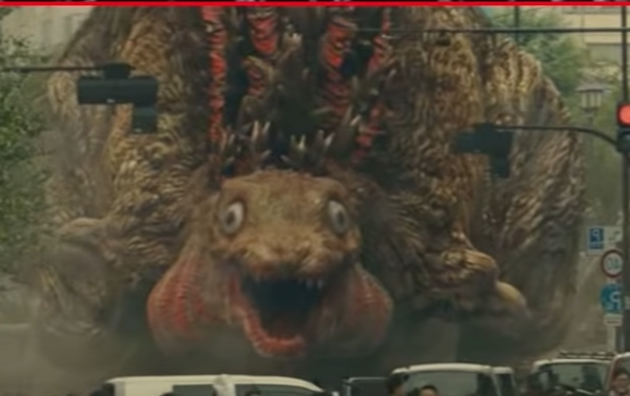 il modellino osceno della prima evoluzione di shin godzilla